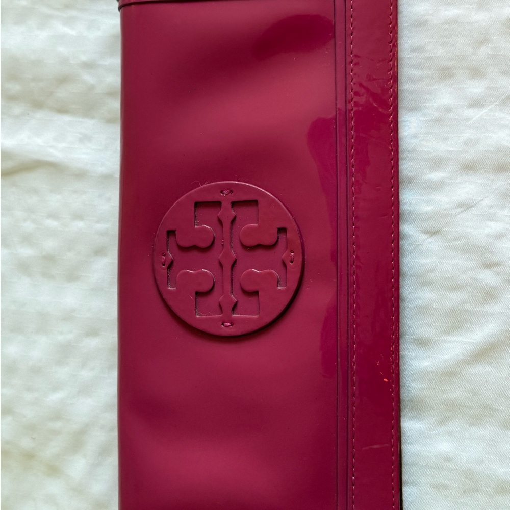 Tory Burch Burgundy Patent Leather Accessory